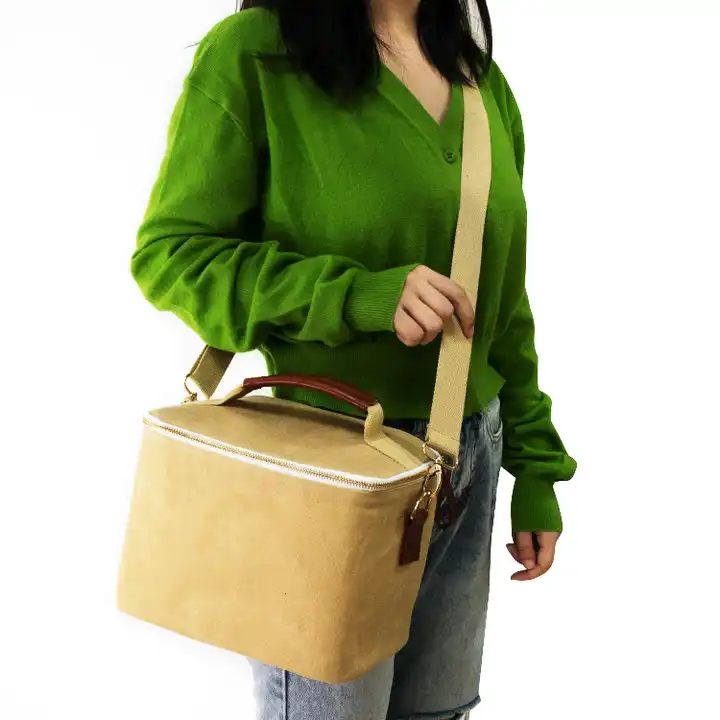 Waxed canvas tote bag 6