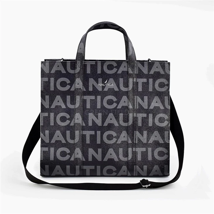 Luxury PU Tote Bag With Removable Shoulder Strap